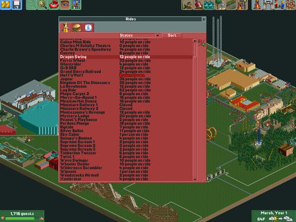 I Finally got Open RCT2! To celebrate, I've been recreating my childhood  home park, King's Dominion. : r/rct