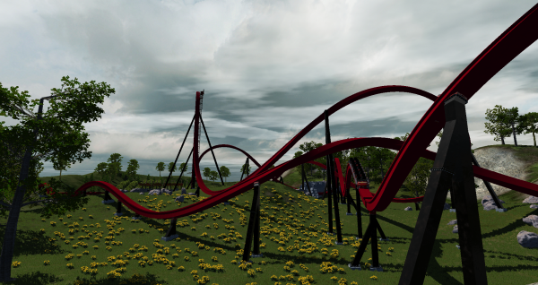 Raptor Track RMC : NoLimits Coaster 2