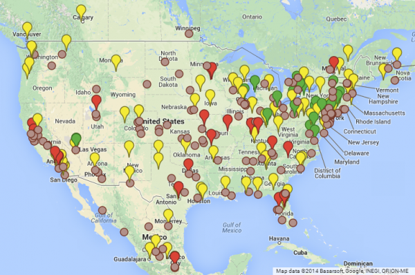 North American Amusement Park Map : General Theme Park Discussions