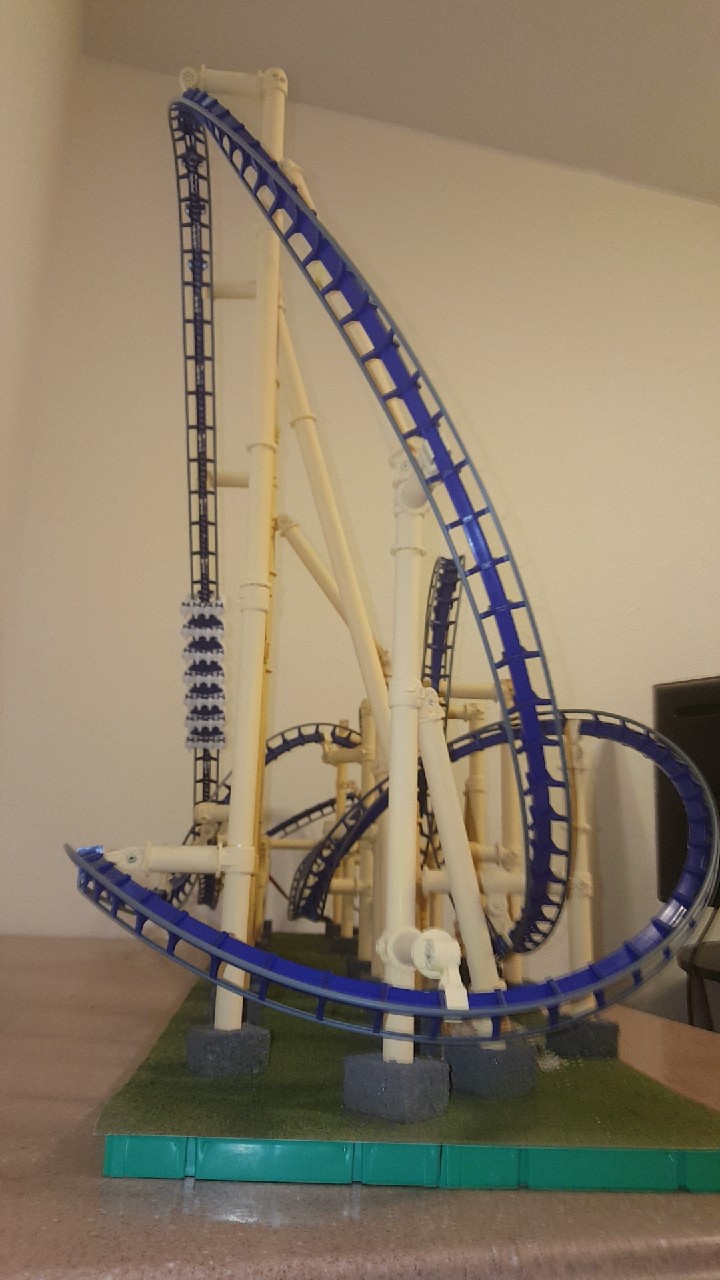 CoasterCrazy My Montu Colour Scorpion CoasterDynamix Model