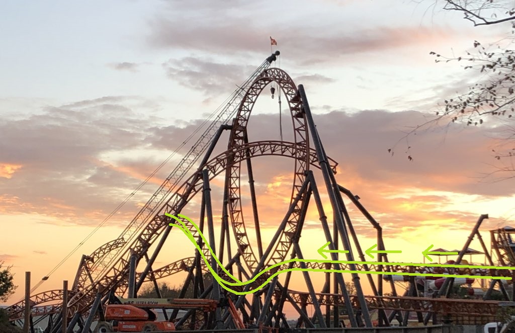 CoasterCrazy Carowinds 2019 Copperhead Strike Mack Double