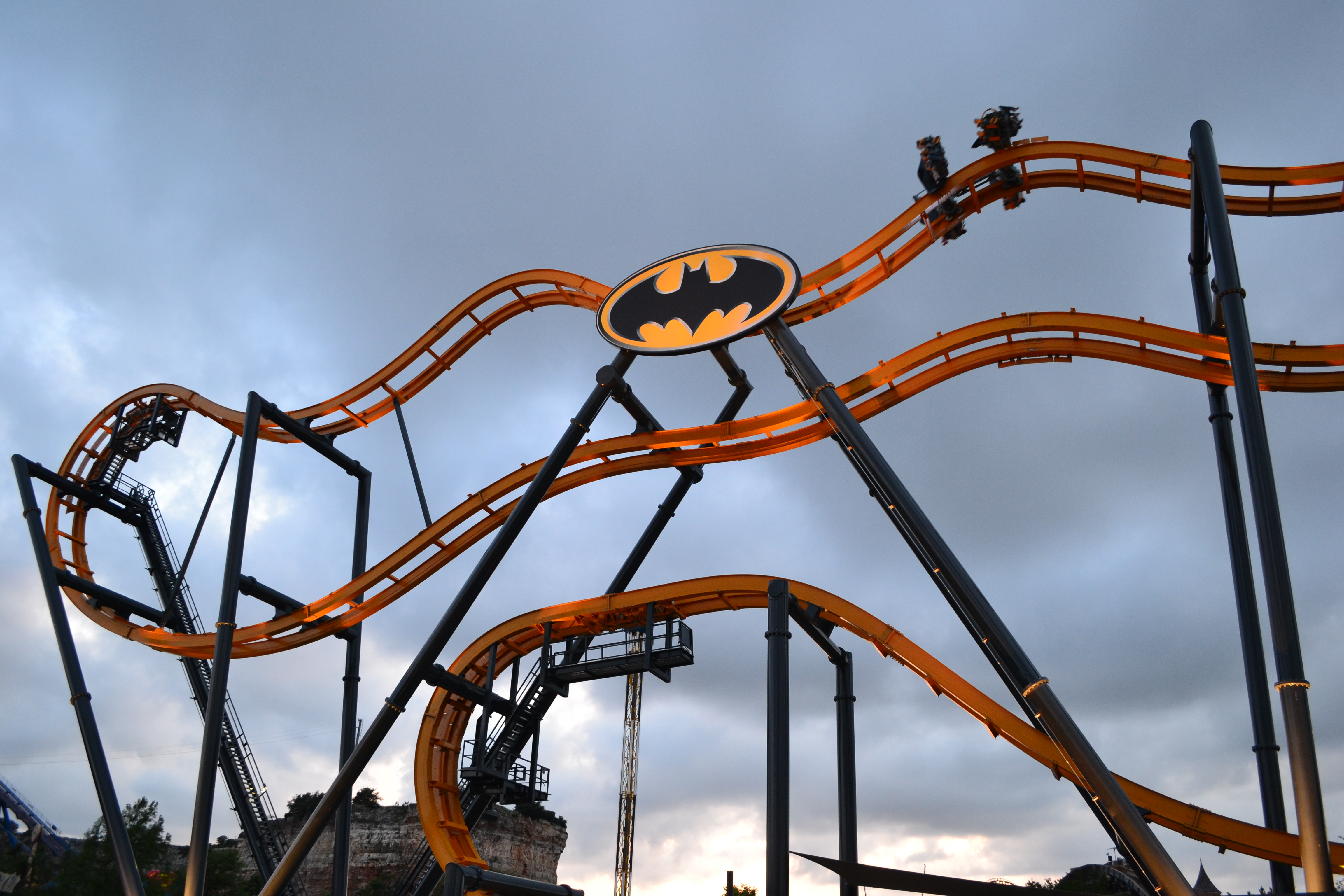 CoasterCrazy Batman The Ride at Six Flags Fiesta Texas